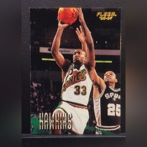 96-97 Fleer 101 Hersey Hawkins